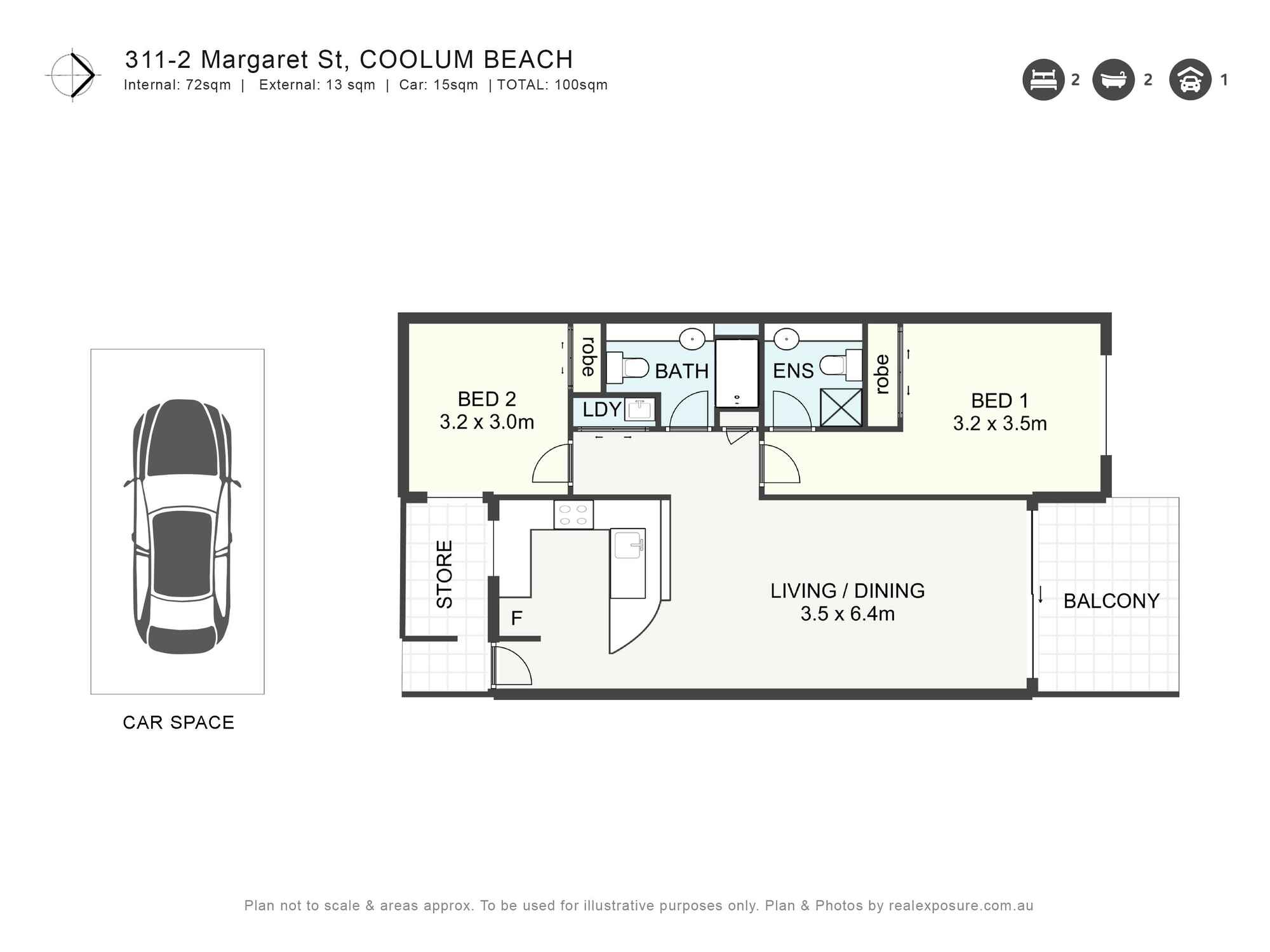 311/2 Margaret Street Coolum Beach