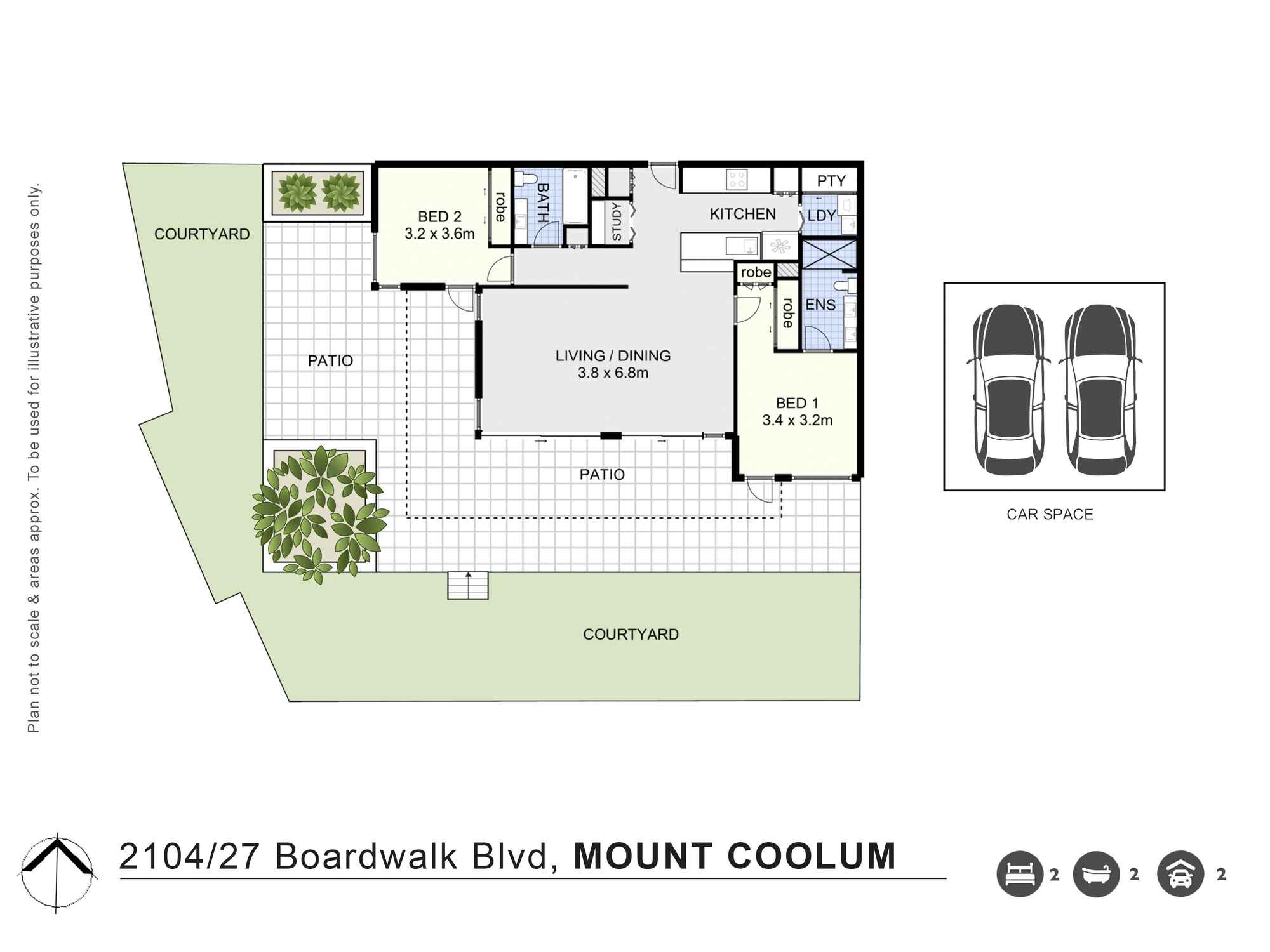2104/27 Boardwalk Boulevard Mount Coolum